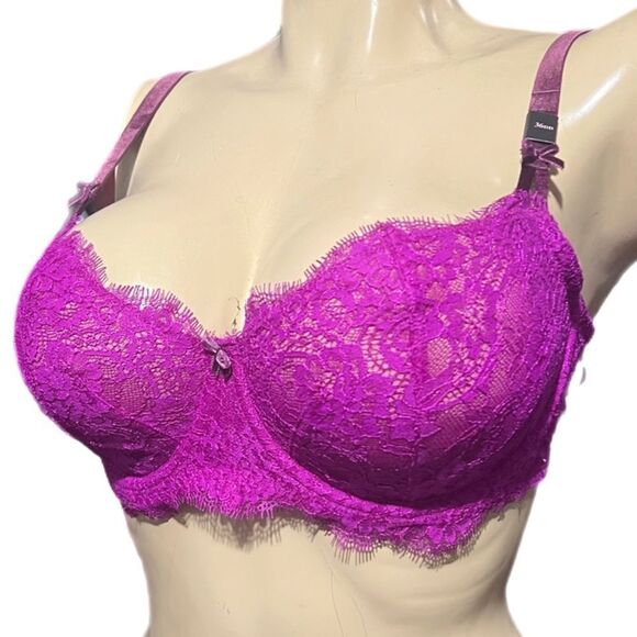 Victoria’s Secret Dream Angels Push Up without the padding uplift lace bra 34DD - Picture 1 of 4